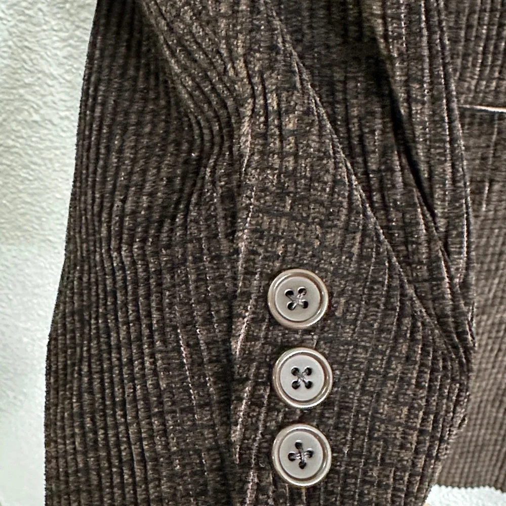 Norm Thompson brown corduroy sports blazer Classic  Men's  size 44L
